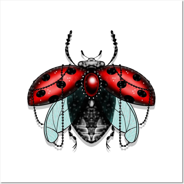 LADYBUG Wall Art by MAYRAREINART